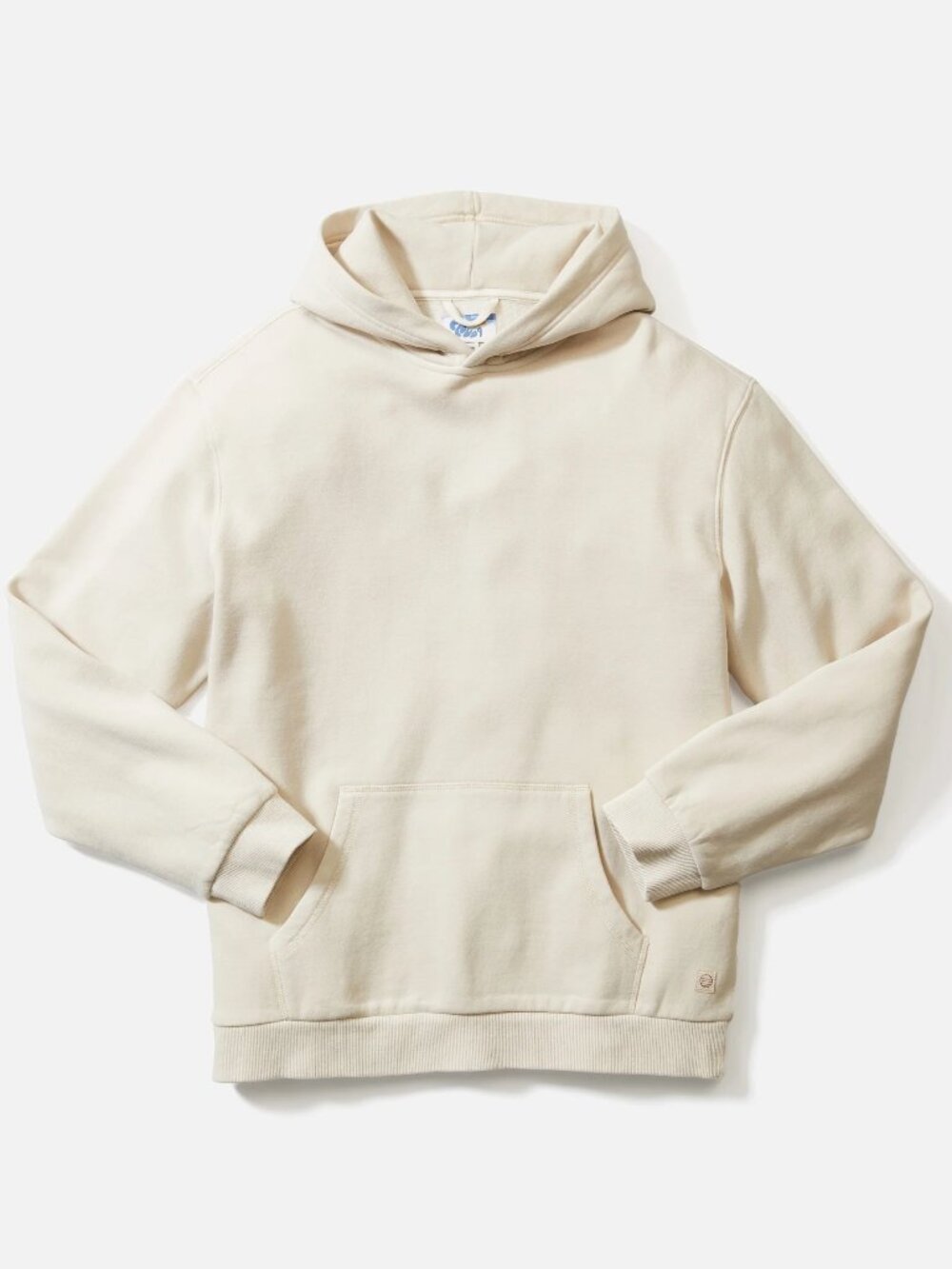 Marine Layer Men's Relaxed Cloud 9 Fleece Hoodie Size L NWT Color Whitecap